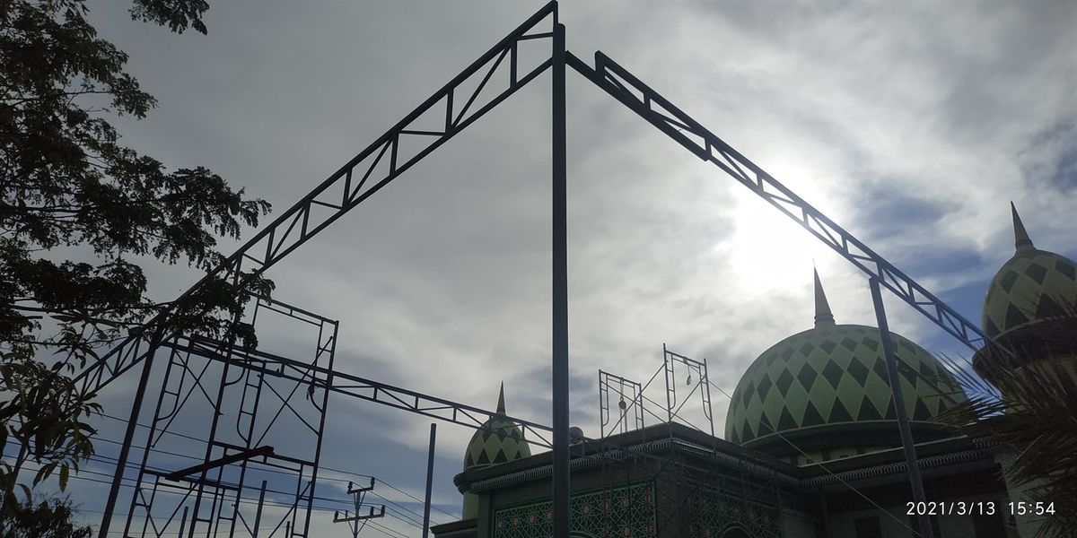 kanopi makodam - Dokumentasi Proyek